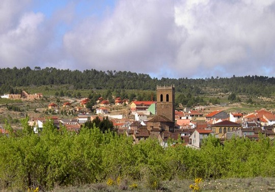 Vista de Aras de los Olmos. Foto: Ayuntamiento de Aras de los Olmos